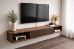 Meuble TV Mural Flottant en MDF – Image 3