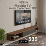 Meuble TV Mural Flottant en MDF