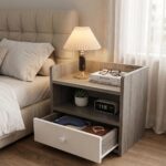 Table de chevet moderne en mdf – Image 3