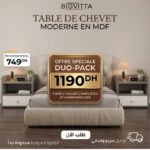 Table de chevet moderne en mdf – Image 6